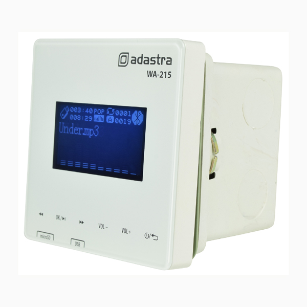 Image of ADASTRA IN WALL BLUETOOTH AMPLIFIER - 2 x 15 watts