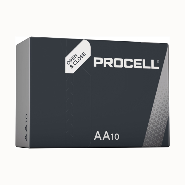 Image of DURACELL PROCELL AA SIZE - BOX OF 10