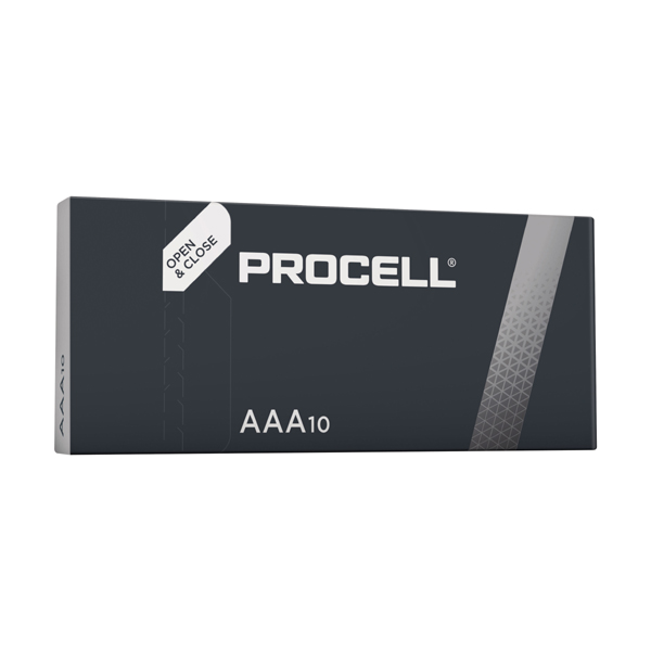 Image of DURACELL PROCELL  AAA SIZE - BOX OF 10