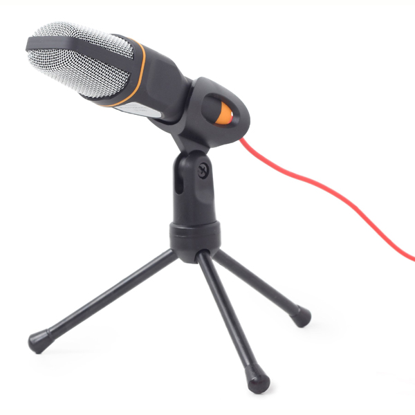 Image of GEMBIRD DESKTOP MICROPHONE WITH TRIPOD STAND