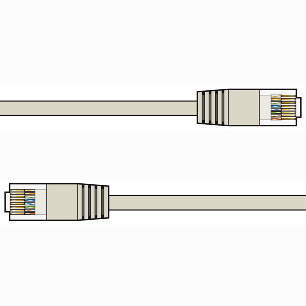Image of CAT 5 NETWORK CABLE 3m