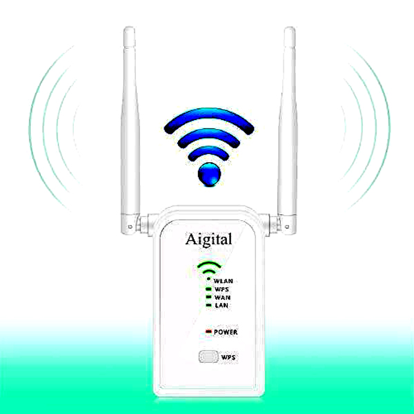 Image of AIGITAL WI-FI ROUTER REPEATER 300Mbps