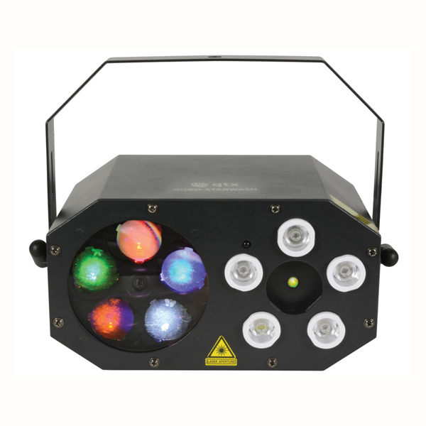 Image of QTX GOBO STARWASH 3 IN 1 LED LIGHT EFFECT