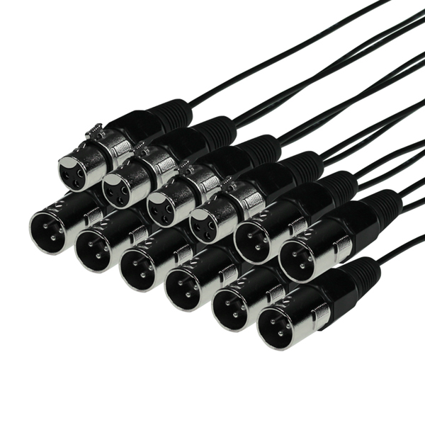 Image of MULTICORE STAGE CABLE - 15 METRES - 8 SEND + 4 RETURNS