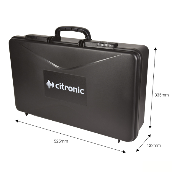 Image of ABS CARRY CASE FOR MIC/MIXER - BLACK - 525mm WIDTH