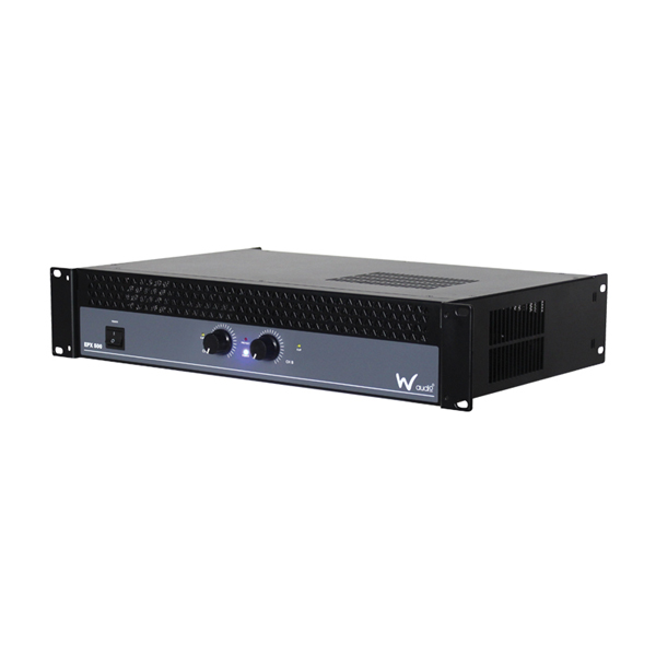 Image of W AUDIO EPX 500 2U STEREO POWER AMPLIFIER