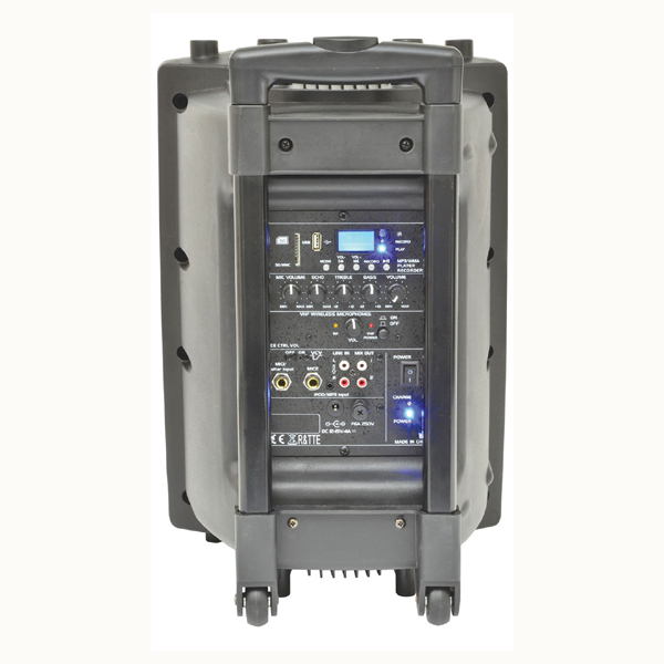 Image of QR10PABT PORTABLE PA SYSTEM WITH VHF RADIO MIC