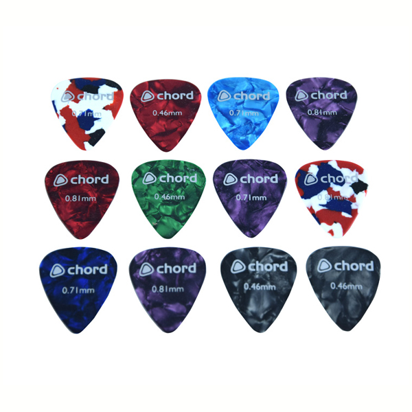 Image of CHORD PACK OF 12 PLECTRUMS