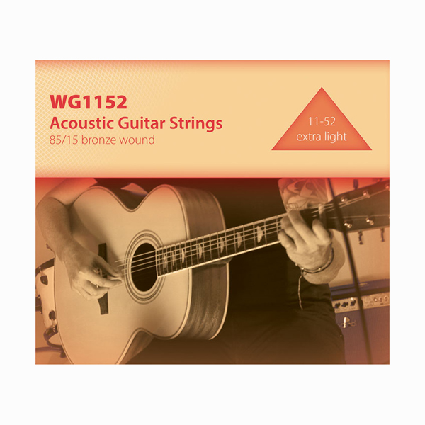 Image of CHORD ACOUSTIC GUITAR STRINGS - EXTRA LIGHT 11-52
