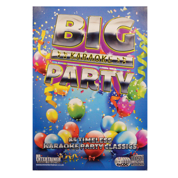 Image of MR ENTERTAINER BIG PARTY HITS - 4 DISCS