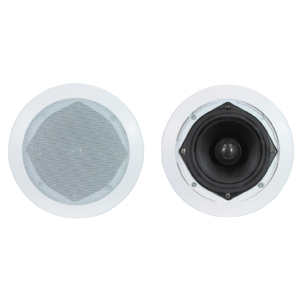 Image of E AUDIO 5.25 inch 2 WAY CEILING SPEAKERS WHITE - 8 ohm