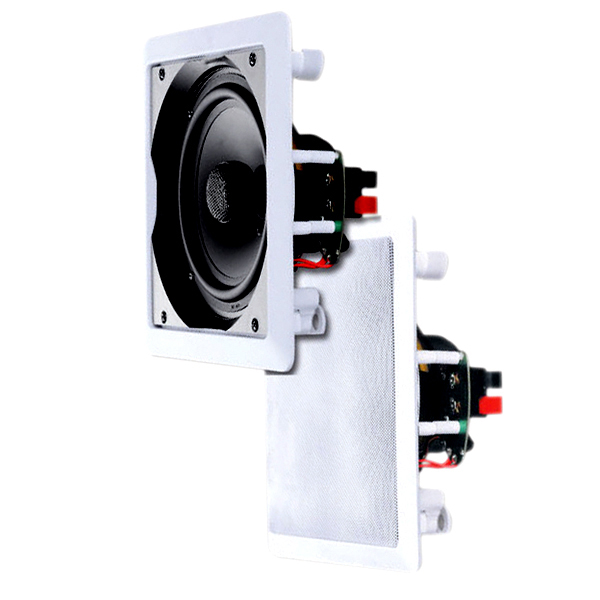 Image of E AUDIO PAIR 5 inch 2 WAY CEILING SPEAKERS WHITE - 8 ohm