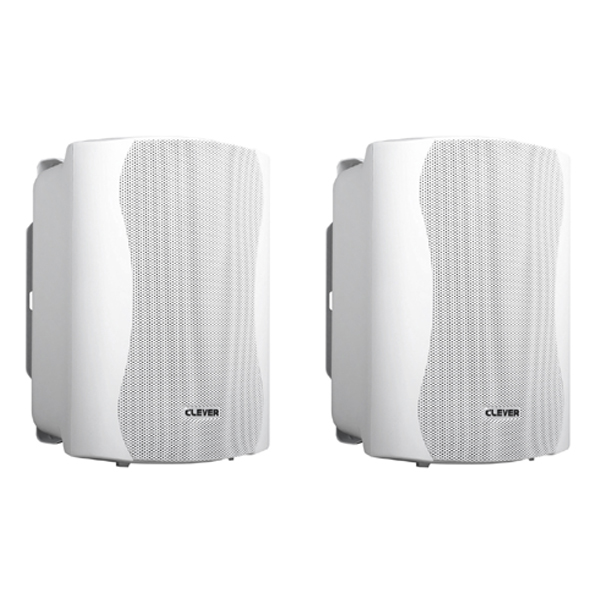 Image of CLEVER ACOUSTICS BGS35T WHITE 100 VOLT SPEAKERS  (PAIR)