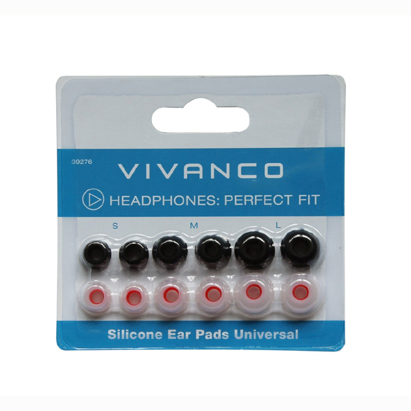 Image of REPLACEMENT SILICONE EARPADS  - 6 PAIRS