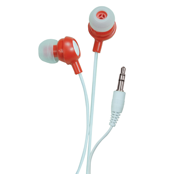 Image of SOUNDLAB IN-EAR STEREO EARPHONES - RED