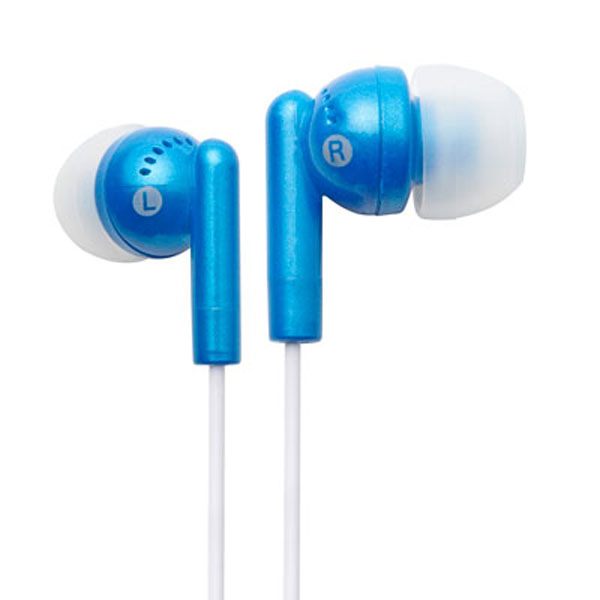 Image of GROOV-E IN EAR EARPHONES - BLUE