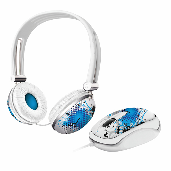 Image of TRUST EVENING COOL HEADSET WITH MIC & MOUSE