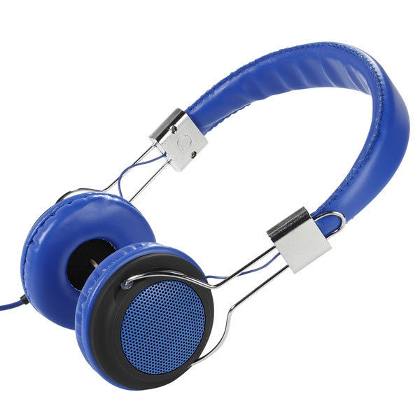 Image of VIVANCO COL400 STEREO HEADPHONES - BLUE