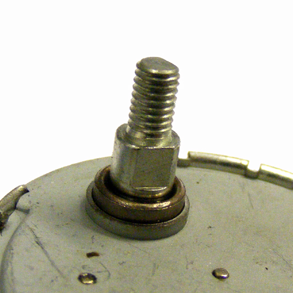 Image of CW/CCW MOTOR - 240 VOLT/20-24 RPM THREADED SPINDLE