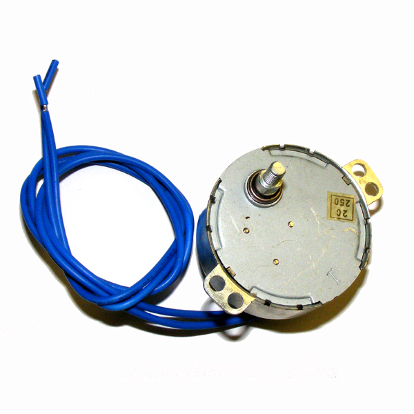 Image of CW/CCW MOTOR - 240 VOLT/20-24 RPM THREADED SPINDLE