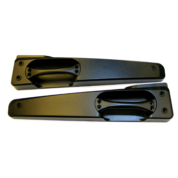 Image of W AUDIO DIGIMIX 2 BLACK PLASTIC END SECTIONS (PAIR)