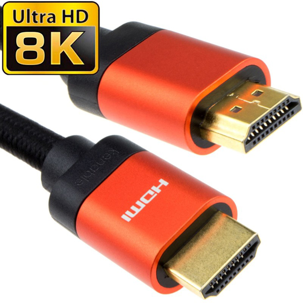 Image of HDMI TO HDMI LEAD 8K COMPATIBLE - 0.5 metre