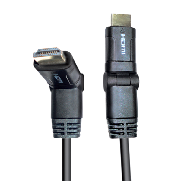 Image of HDMI TO HDMI GOLD PIVOT - 5 METRES