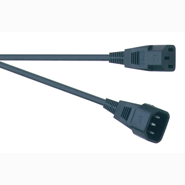 Image of IEC EXTENSION LEAD - 2 METRES