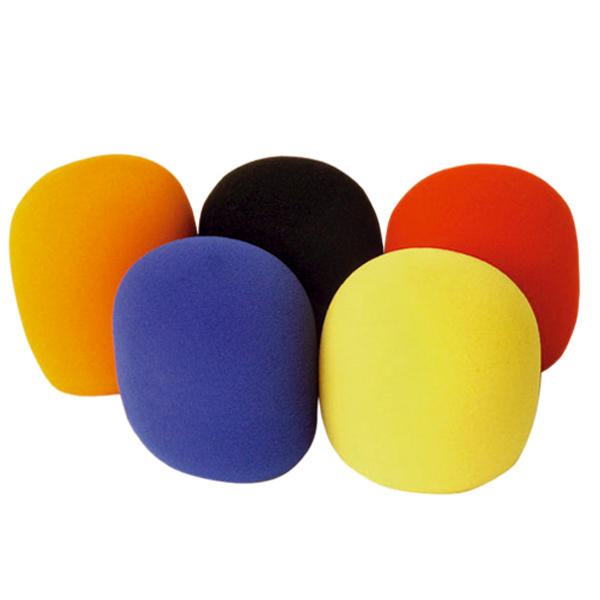 Image of FOAM WINDSHIELD - PACK OF 5 COLOURED 35mm