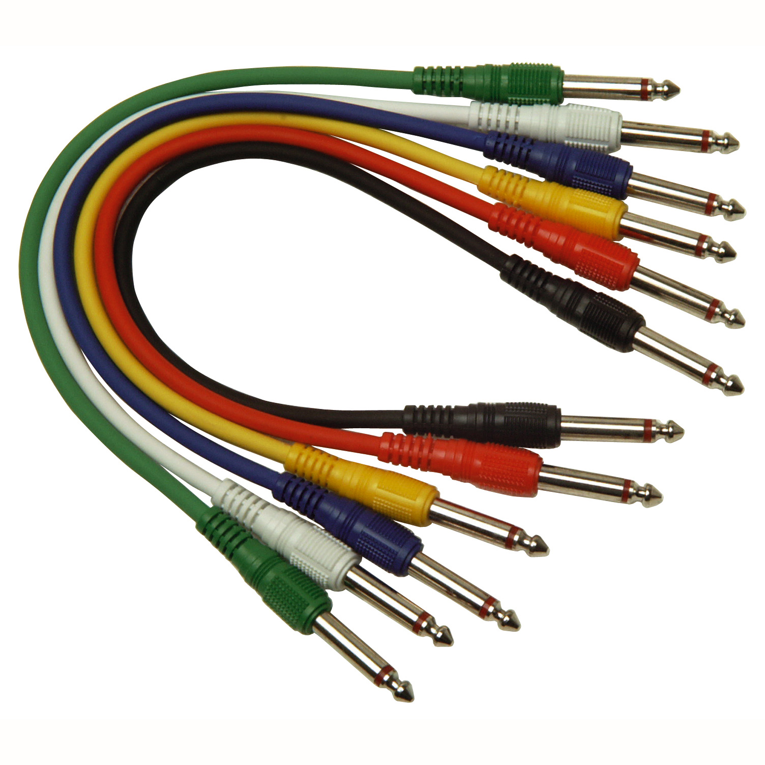 Image of PATCH LEAD - PACK OF 6 x 1m LEADS