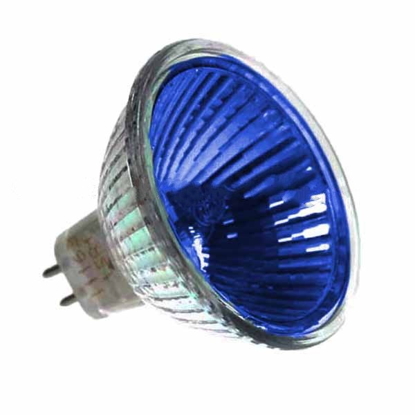 Image of MR16 HALOGEN LAMP - 12V/50W BLUE