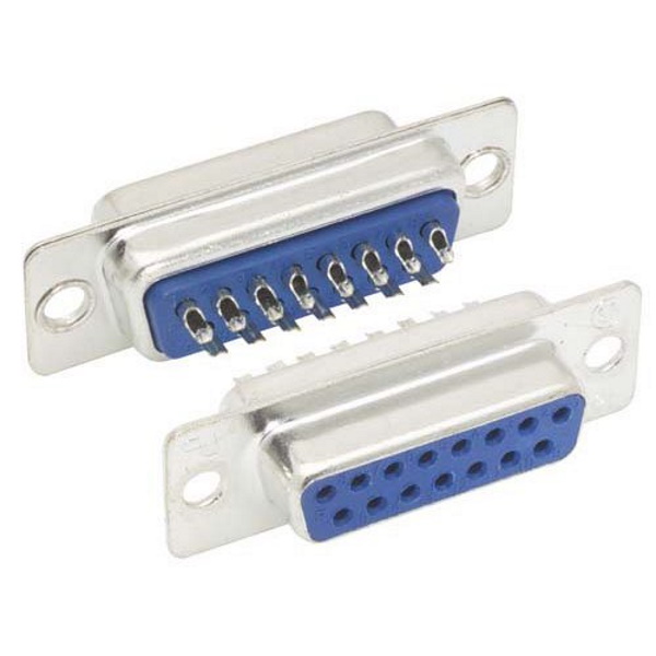 Image of 15 WAY D-SUB CONNECTOR - FEMALE