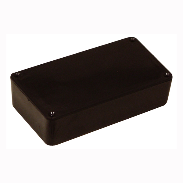 Image of PLASTIC BOX - BLACK - 21 x 110 x 57mm