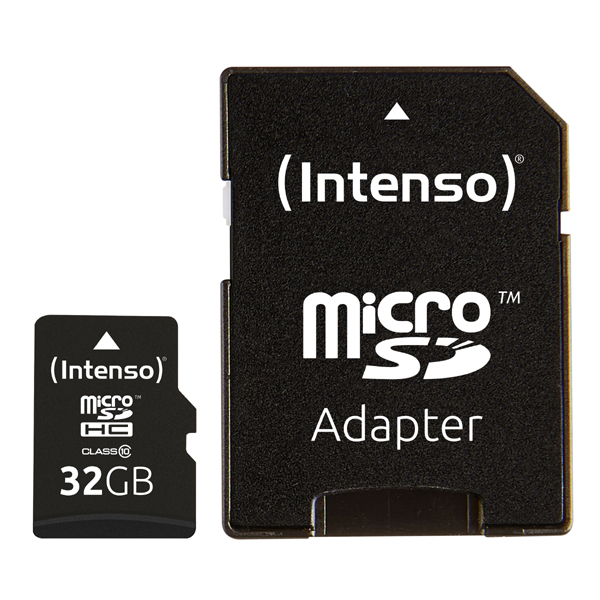 Image of INTENSO MICRO SDXC CLASS 10 MEMORY CARD - 32GB