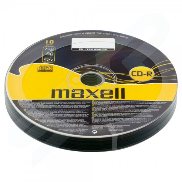 Image of MAXELL CD-R PACK  OF 10