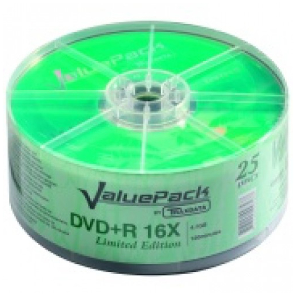 Image of TRAXDATA DVD+R 4.7GB - PACK OF 25