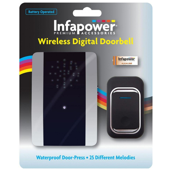 Image of INFAPOWER X013 WIRELESS DOOR BELL