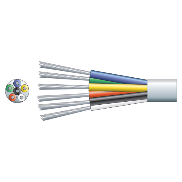 Image of ALARM CABLE 6 CORE - 100 METRE ROLL